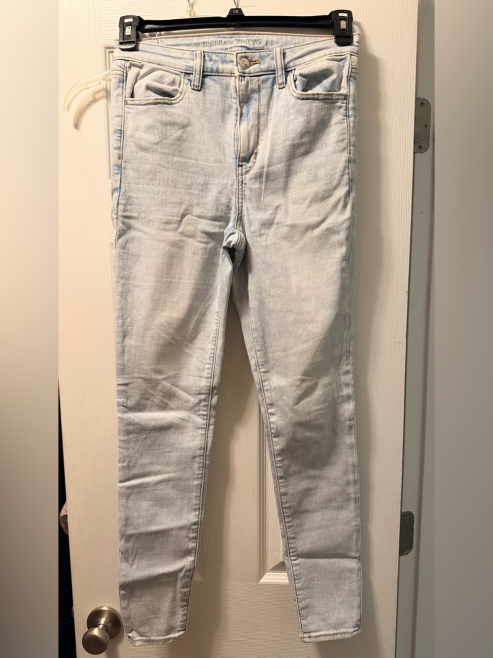 American Eagle Outfitters Light Blue Denim Jacket